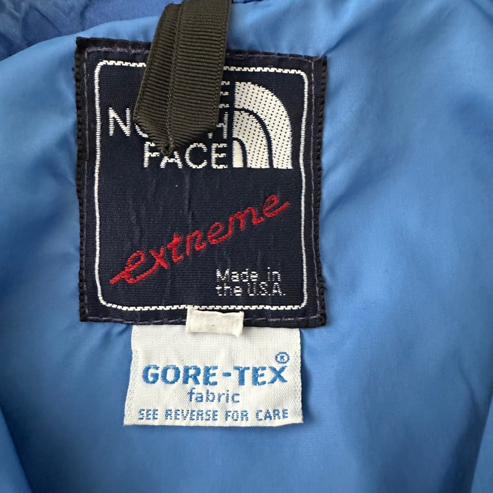 Vintage 1985 The North Face Extreme Gore-Tex‎ Jacket USA Blue 1ST RUN Gorpcore